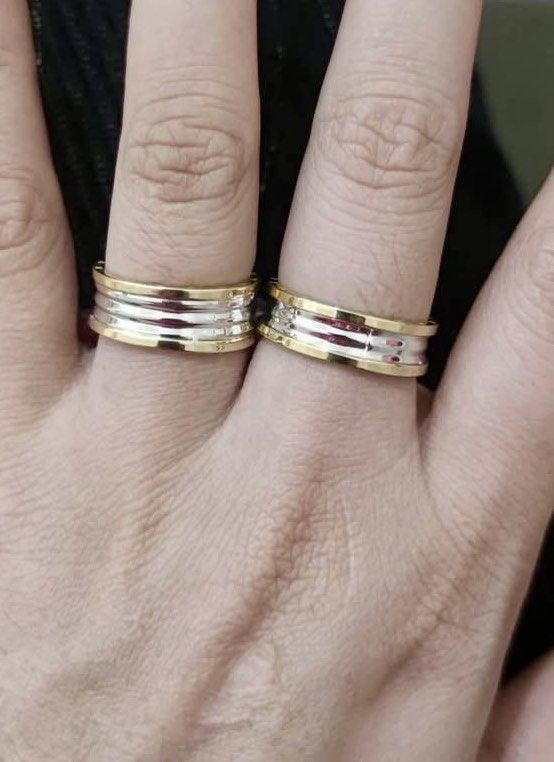 18k Saudi gold 2tone rings (Category: Rings) located in Manila. Submitted by reenacedric (Listing ID 1439462131, Image 1). Description: .
