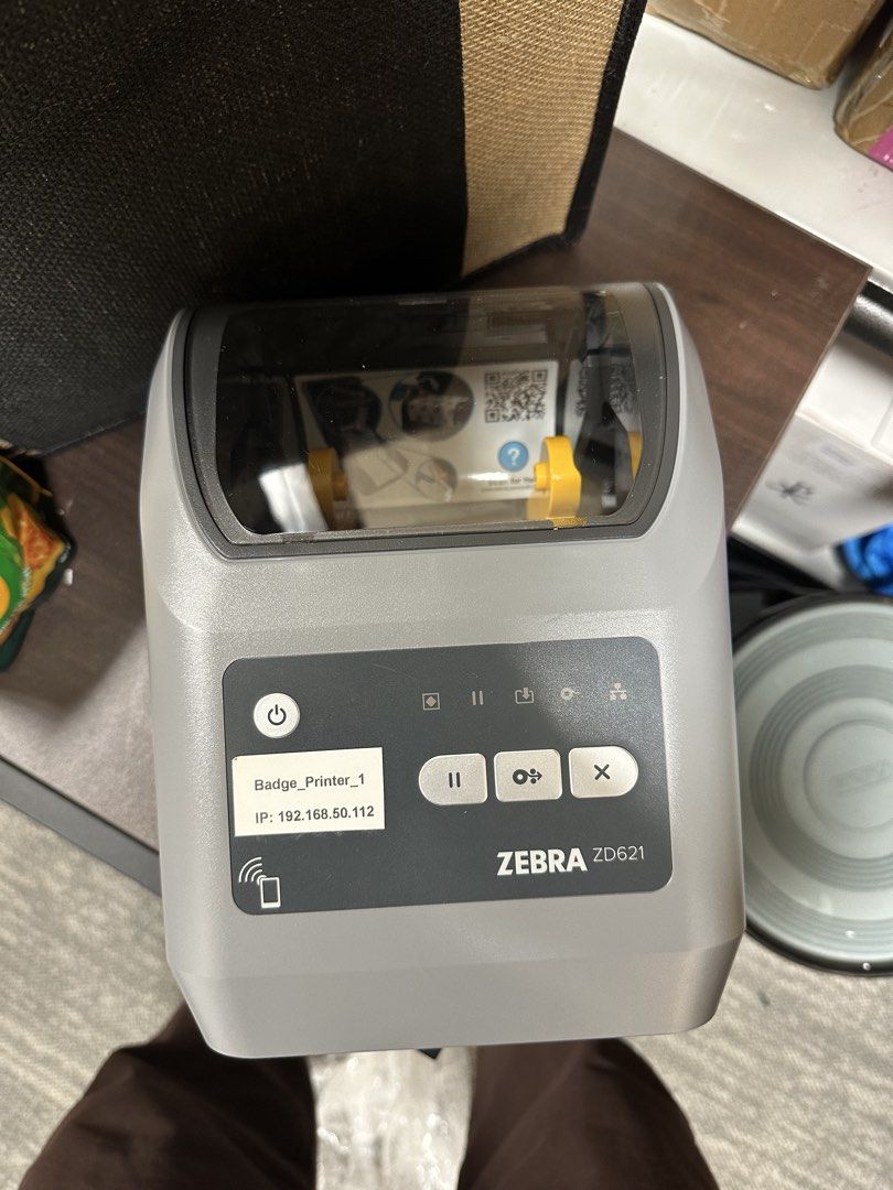 3x Zebra ZD621 Label Printer461998340084213760