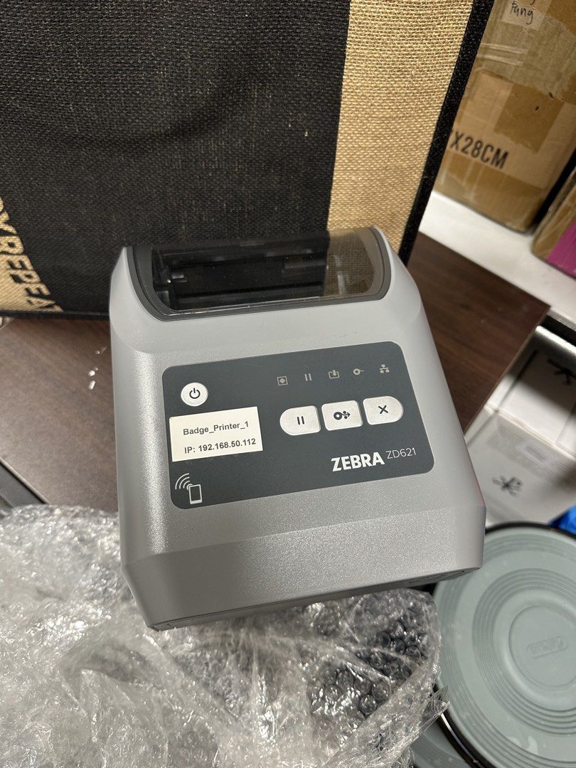 3x Zebra ZD621 Label Printer461998340084213762