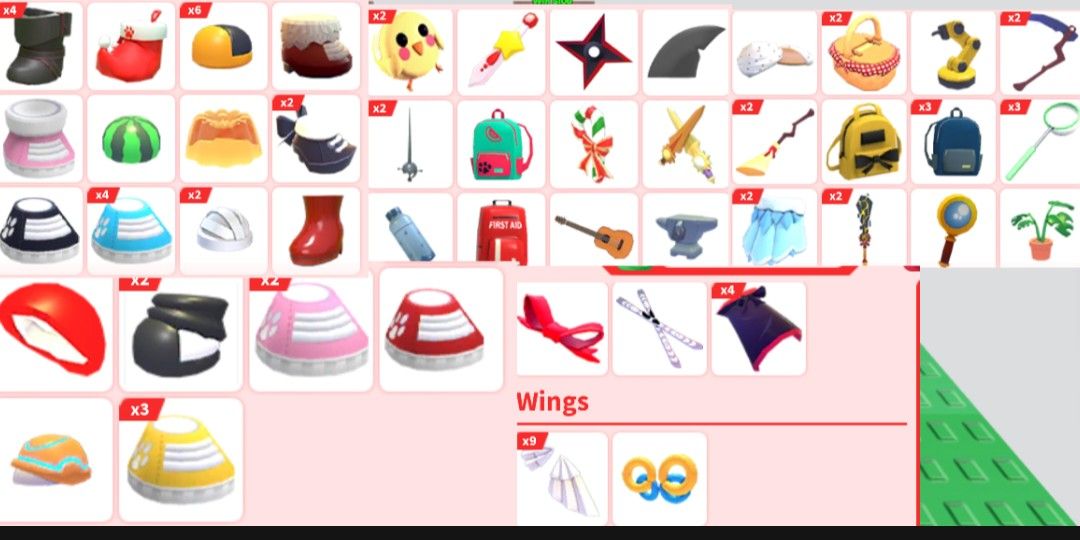 Adopt me pet wears (pw) (Category: Others) located in Manila. Submitted by portthynk (Listing ID 1439505517, Image 3). Description: 5 pesos per pet wear 20 pesos for the tutu message to inquire replies 12pm onwards.