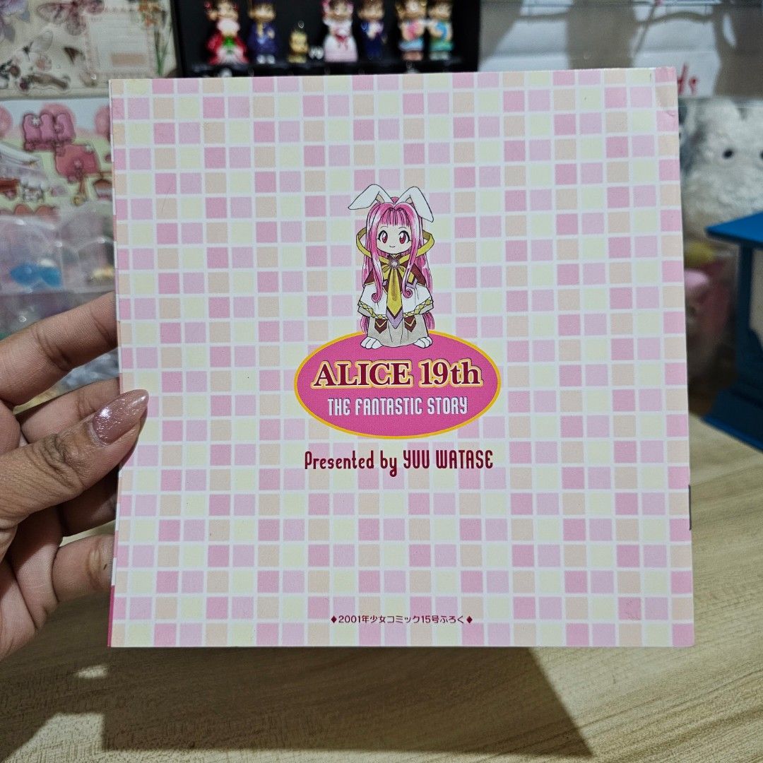 Alice 19th Merchandise Booklet Shōjo Manga Series (Category: Stationery & School Supplies) located in Manila. Submitted by lovelylovesjapan (Listing ID 1439483872, Image 2). Description: 🌸The item is on-hand and authentic from Japan 🌸Mode of Payment (MOP): GCASH/Bank Transfer 🌸Mode of Delivery (MOD): J&T or Lalamove (Shipping every Saturday and Sunday) Notes: 🩷Breakable items are packed with care and caution. Seller will not be held liable fo