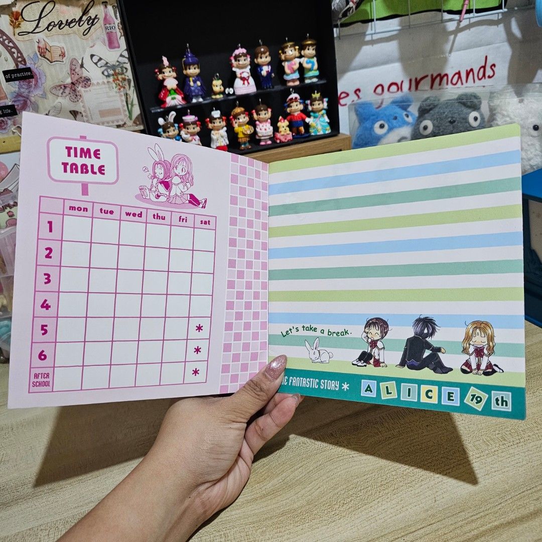 Alice 19th Merchandise Booklet Shōjo Manga Series (Category: Stationery & School Supplies) located in Manila. Submitted by lovelylovesjapan (Listing ID 1439483872, Image 3). Description: 🌸The item is on-hand and authentic from Japan 🌸Mode of Payment (MOP): GCASH/Bank Transfer 🌸Mode of Delivery (MOD): J&T or Lalamove (Shipping every Saturday and Sunday) Notes: 🩷Breakable items are packed with care and caution. Seller will not be held liable fo