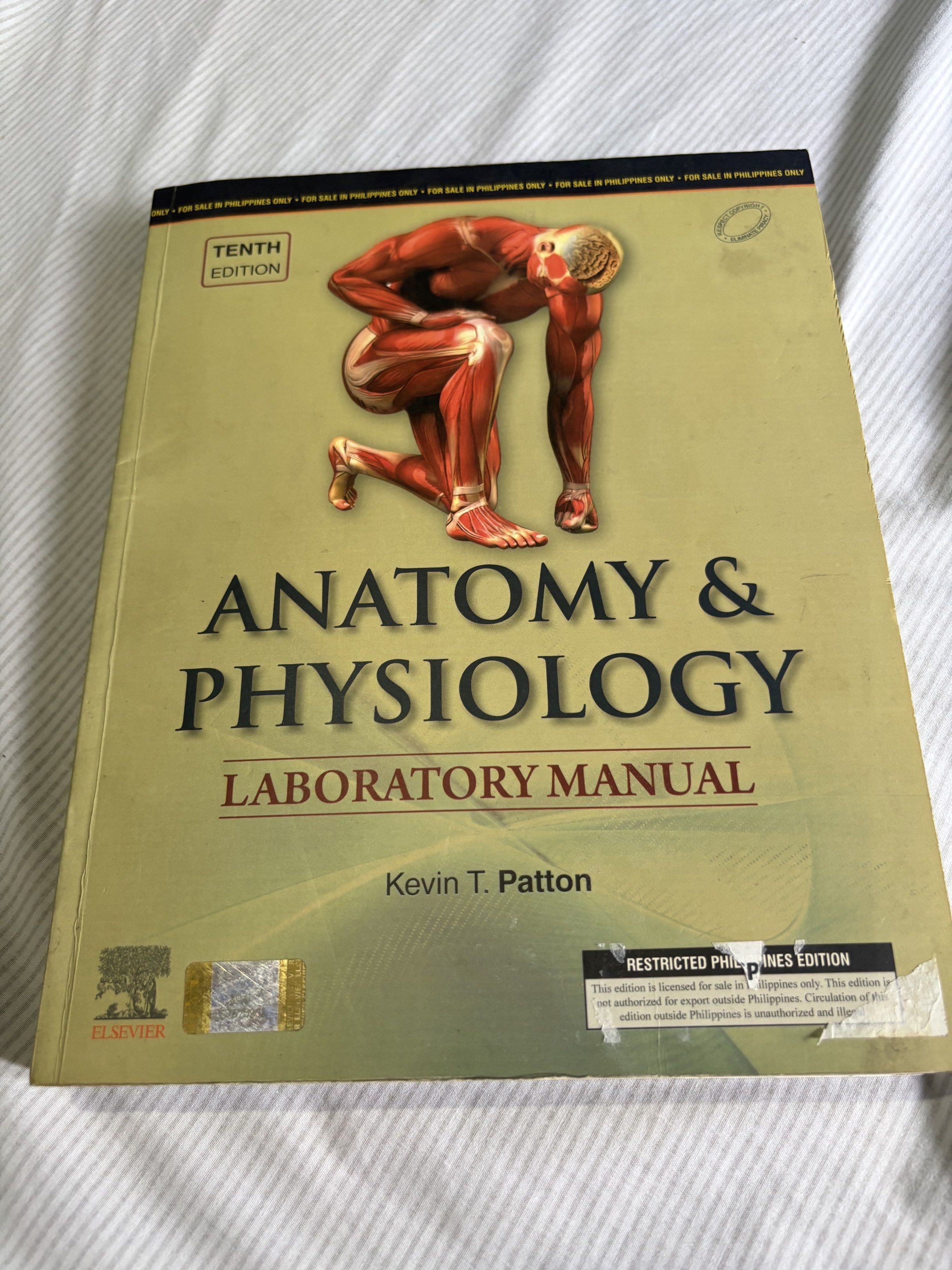 ANAPHY LAB MANUAL (UNANSWERED) (Category: Textbooks) located in Manila. Submitted by karlaem (Listing ID 1439463186, Image 1). Description: .