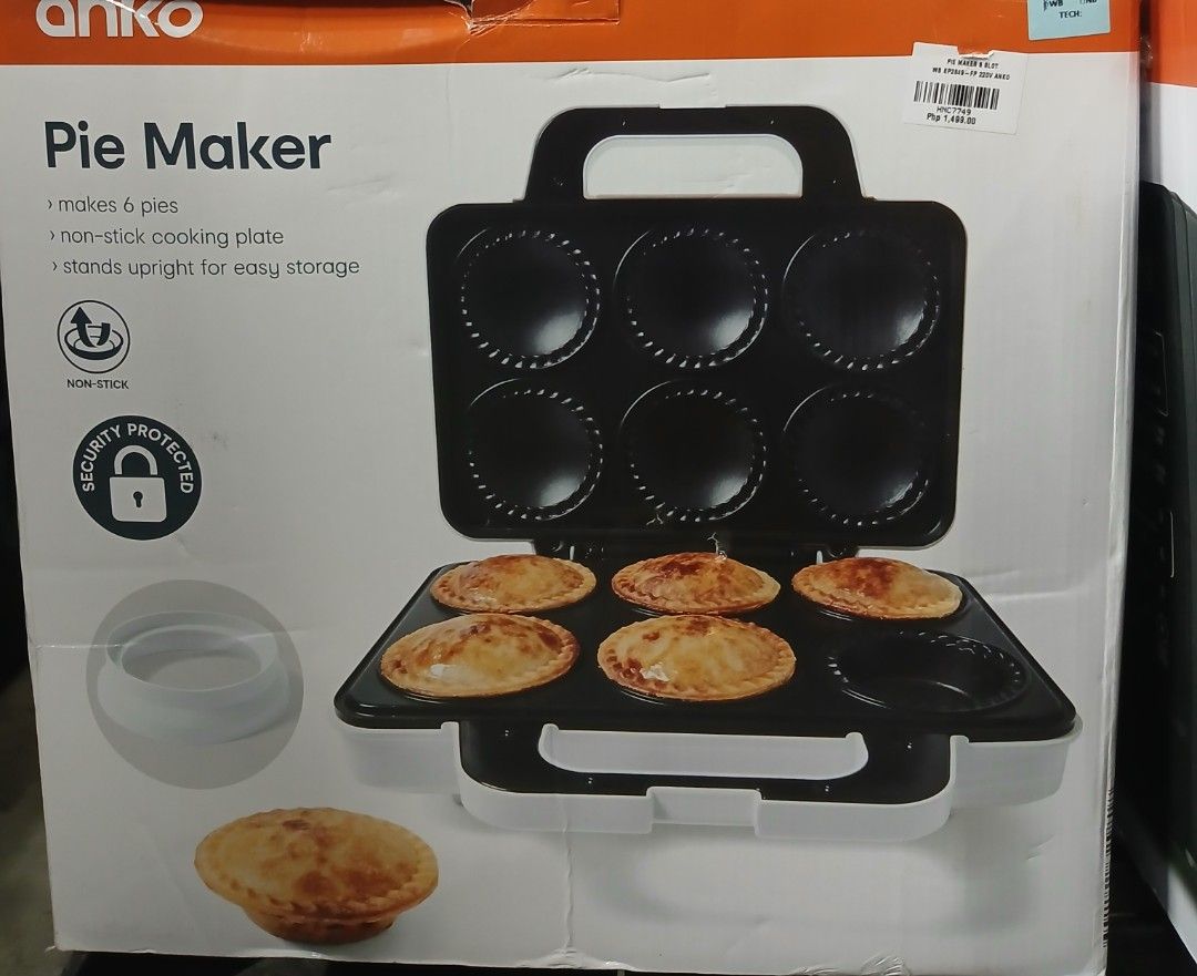Anko Pie Maker 220V (Category: Breadmakers) located in Manila. Submitted by sc_arvin (Listing ID 1439470841, Image 1). Description: .