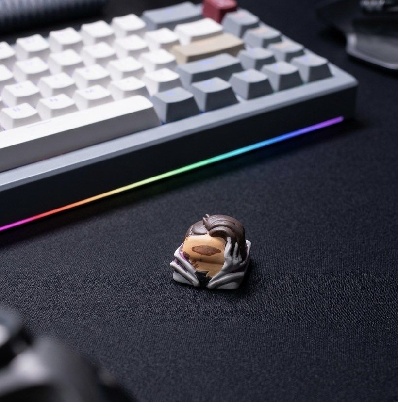 Artisan Keycap Valorant Fade,Chamber Cypher (Category: Computer Keyboard) located in Manila. Submitted by atoyzky (Listing ID 1439422252, Image 2). Description: - Artisan keycaps for mechanical keyboards - Features unique character designs - Made with high-quality materials - Compatible with standard mechanical keyboard switches - Enhance your keyboard's aesthetics.