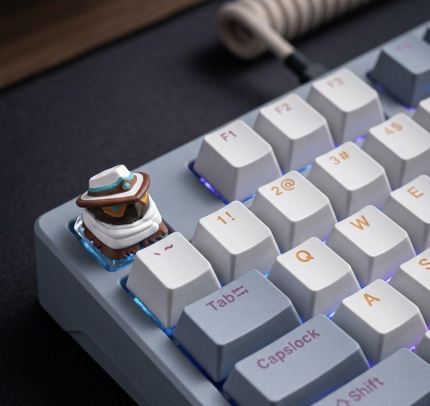 Artisan Keycap Valorant Fade,Chamber Cypher (Category: Computer Keyboard) located in Manila. Submitted by atoyzky (Listing ID 1439422252, Image 3). Description: - Artisan keycaps for mechanical keyboards - Features unique character designs - Made with high-quality materials - Compatible with standard mechanical keyboard switches - Enhance your keyboard's aesthetics.