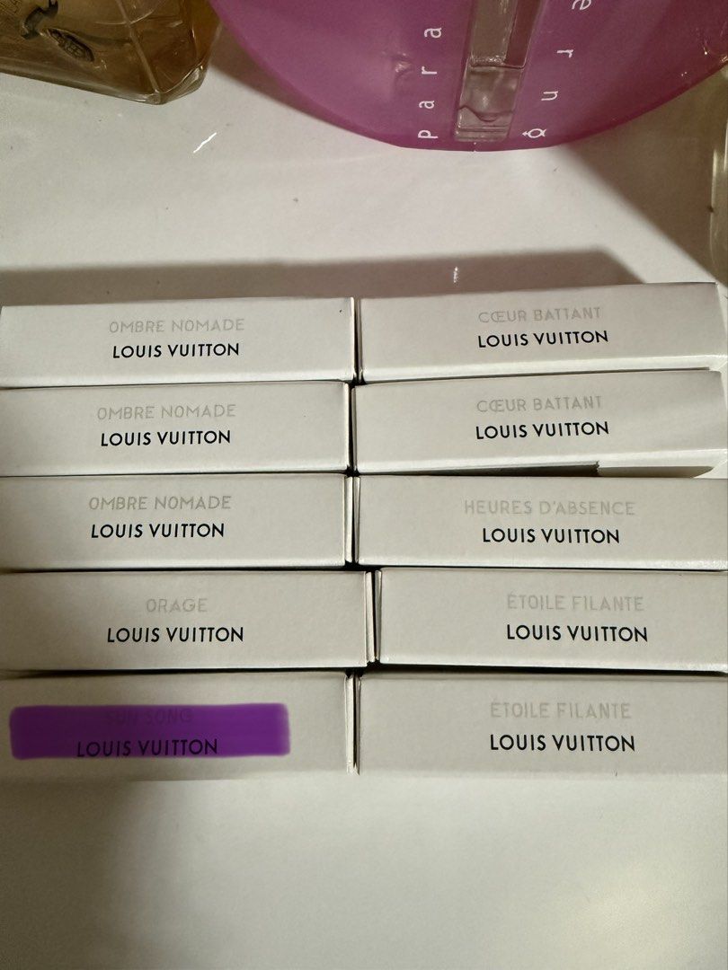 💯AUTHENTIC LV PERFUMES (Category: Fragrance & Deodorants) located in Manila. Submitted by watchesandbeyond09 (Listing ID 1438223910, Image 1). Description: .