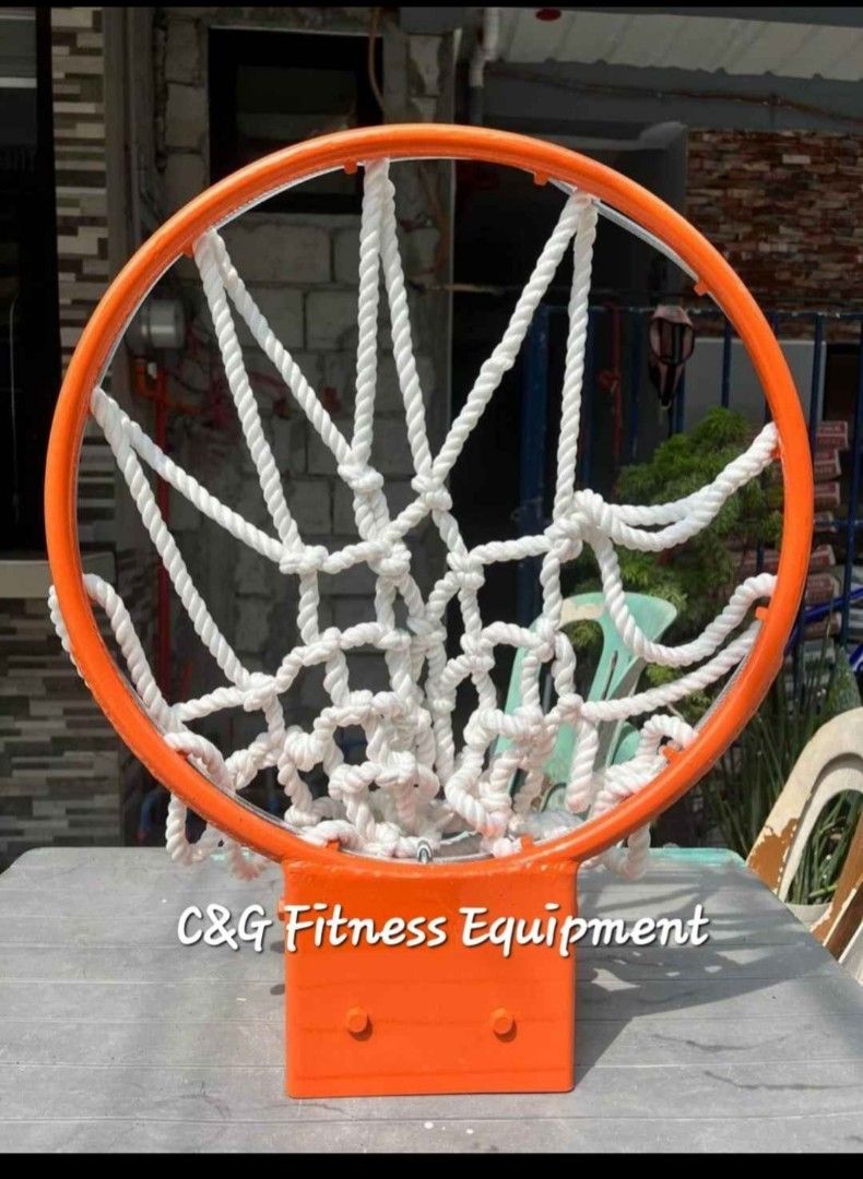 Basketball ring heavy duty standard and junior size (Category: Weights & Dumbbells) located in Valenzuela. Submitted by carlo_023 (Listing ID 1439556764, Image 1). Description: .