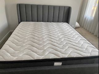 Bedframe and bed mattress, Furniture &amp; Home Living, Bedding &amp; Towels on ...