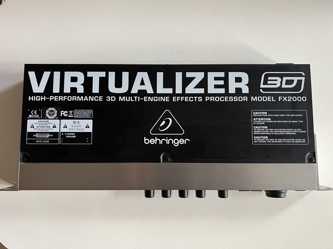 Behringer Virtualizer 3D FX2000 Effects Processor468903179794534400