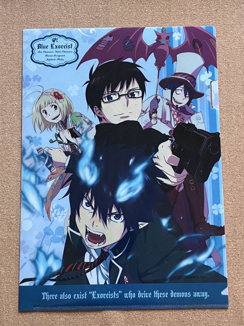 Blue Exorcist File Folder (Category: Stationery & School Supplies) located in Baguio. Submitted by gaara1234 (Listing ID 1439528785, Image 1). Description: .