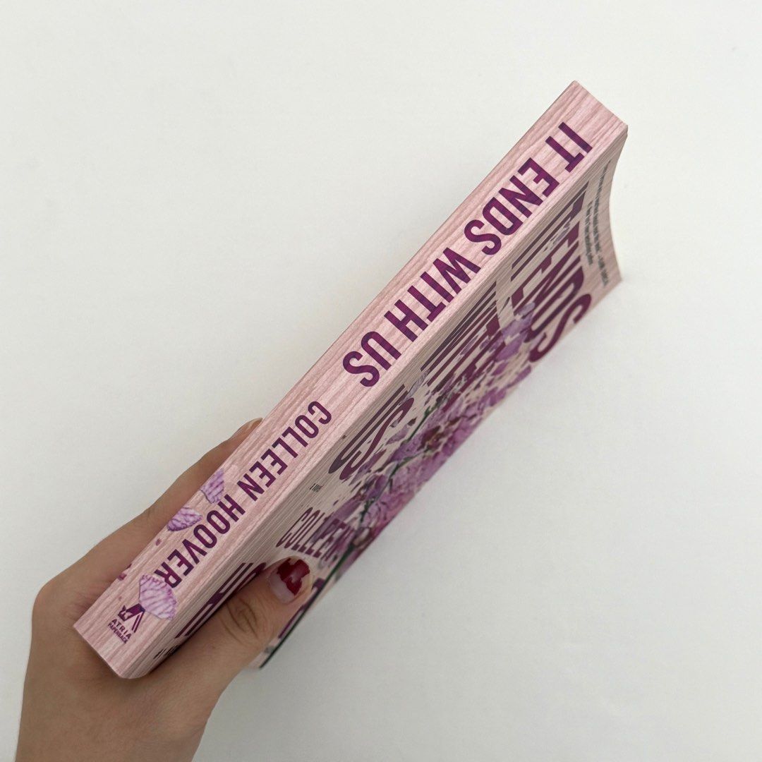 BOOK - It Ends With Us by Colleen Hoover (Category: Storybooks) located in Pasig City. Submitted by leighs.place (Listing ID 1439495127, Image 3). Description: ‼️ First Chapter has Annotations ‼️ 🛍️ All items are Authentic and Bought from Fullybooked/National Bookstore! 💸 MOP: GCash (❌ No GCash Protect) 🚗 MOD: Lalamove/Grab (❌ No COD/COP/Checkout!) ⭐️ Shipping Fee is shouldered by the BUYER. ⭐️ Lalamove/Grab will be scheduled by the BUYER. 📍 