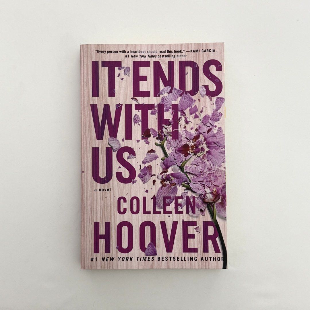 BOOK - It Ends With Us by Colleen Hoover (Category: Storybooks) located in Pasig City. Submitted by leighs.place (Listing ID 1439495127, Image 1). Description: ‼️ First Chapter has Annotations ‼️ 🛍️ All items are Authentic and Bought from Fullybooked/National Bookstore! 💸 MOP: GCash (❌ No GCash Protect) 🚗 MOD: Lalamove/Grab (❌ No COD/COP/Checkout!) ⭐️ Shipping Fee is shouldered by the BUYER. ⭐️ Lalamove/Grab will be scheduled by the BUYER. 📍 