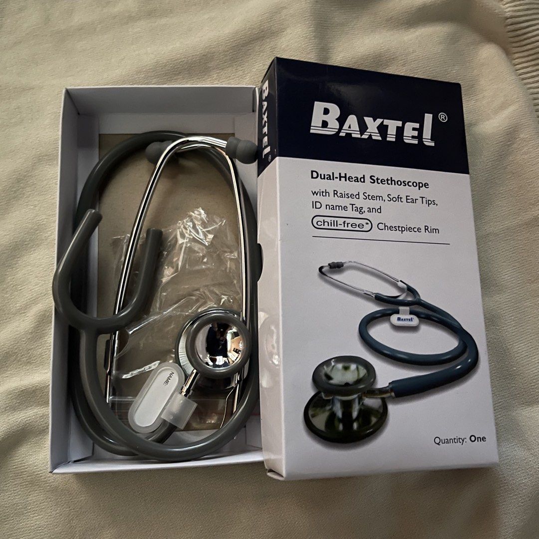 Brand new BAXTEL SET (Category: Medical Supplies & Tools) located in Taguig. Submitted by shop.reese (Listing ID 1439484064, Image 3). Description: Sphygmomanometer & stethoscope With freebie 💌 Feel free to send me msg if there’s any questions 💌 📍Taguig city .