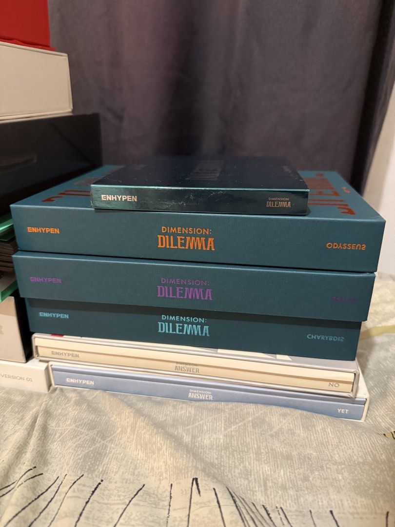 BTS & ENHYPEN Albums (Category: CDs & DVDs) located in Quezon City. Submitted by internationalpopksensashop (Listing ID 1439483145, Image 3). Description: SOLD ALL BTS ALBUMS except Butter Cassette selling my old BTS and ENHYPEN albums for my dad's medicines you can dm me for more inquiries! prices at the last slide :) location : QC payment : gcash/maya/bank transfer.