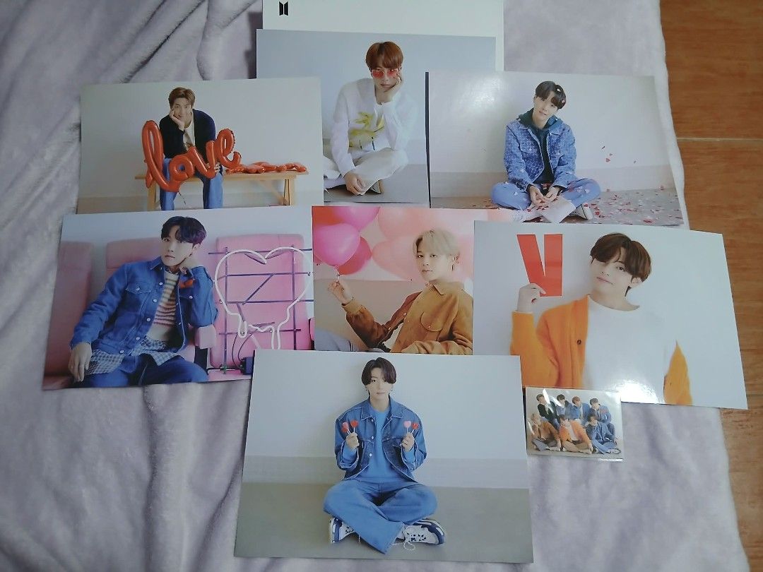 bts yet to come photocard mini postcard poster (Category: K-Wave) located in Makati City. Submitted by shophallyuwantph (Listing ID 1439527756, Image 1). Description: bts yet to come ytc busan mini poster postcard ₱280 ea (maknae + hyung / hyung only) ₱350 (photocard ot7) ₱1,580 (set / complete) mint conditions (x sensi) payo | 1 week dop | 1 month dop w/ nrdp.
