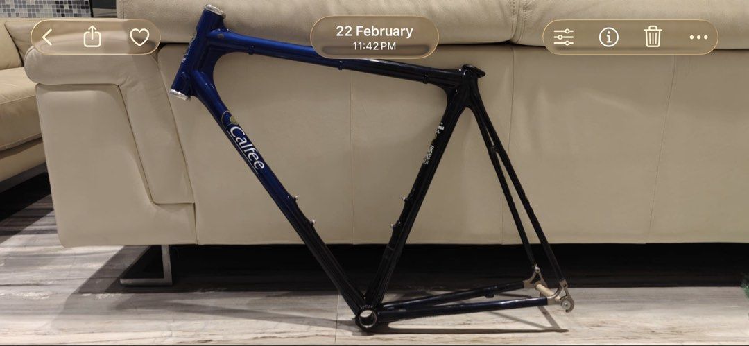 Calfee Tetra-Pro Greg Lemond Road Bike 700C Rim Brake Frame Carbon ...