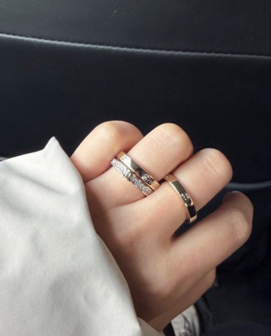 Chanel* 26 3 Ring Stack, Women's Fashion, Jewelry & Organisers, Rings ...