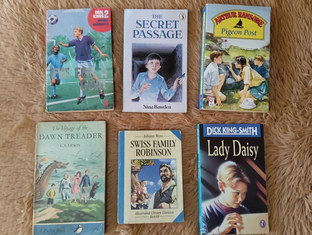 Children's Classics and Other Books (Category: Storybooks) located in Las Pinas. Submitted by prelovedreads1 (Listing ID 1439435930, Image 3). Description: Children's Classics and Other Books (pocketbook size) For P75 each! 1. Around the World in Eighty Days 2. What Katy Did 3. The Railway Children 4. The Jekyll and Mr. Hyde 5. The Kings of Vagabonds 6. James Herriot Vets Might Fly 7. Thursday Rides Again 8. The White Deer 9. Moominsummer Madness