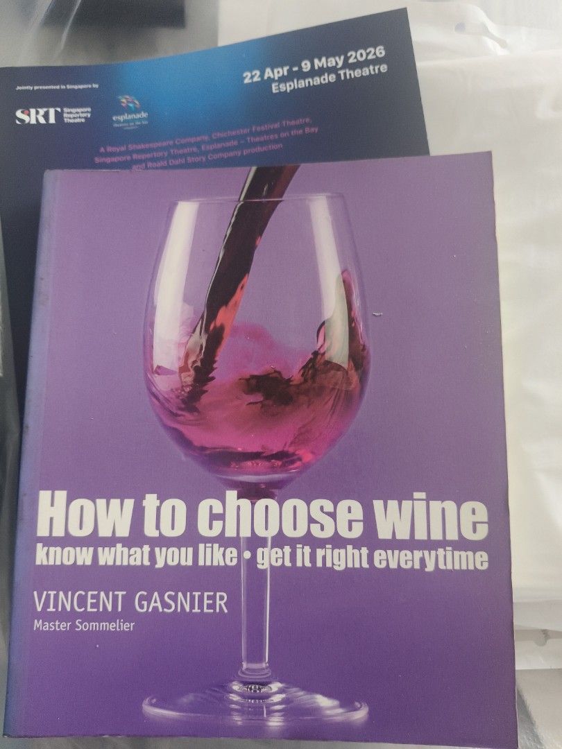 Chinese Dictionary & Wine Guide (Category: Storybooks) located in Singapore. Submitted by ah_khin (Listing ID 1439458708, Image 2). Description: - Wine guide included. - Wine guide teaches you how to choose wine. - Great for learning Chinese and wine appreciation. - Ideal for students and anyone interested in these topics..
