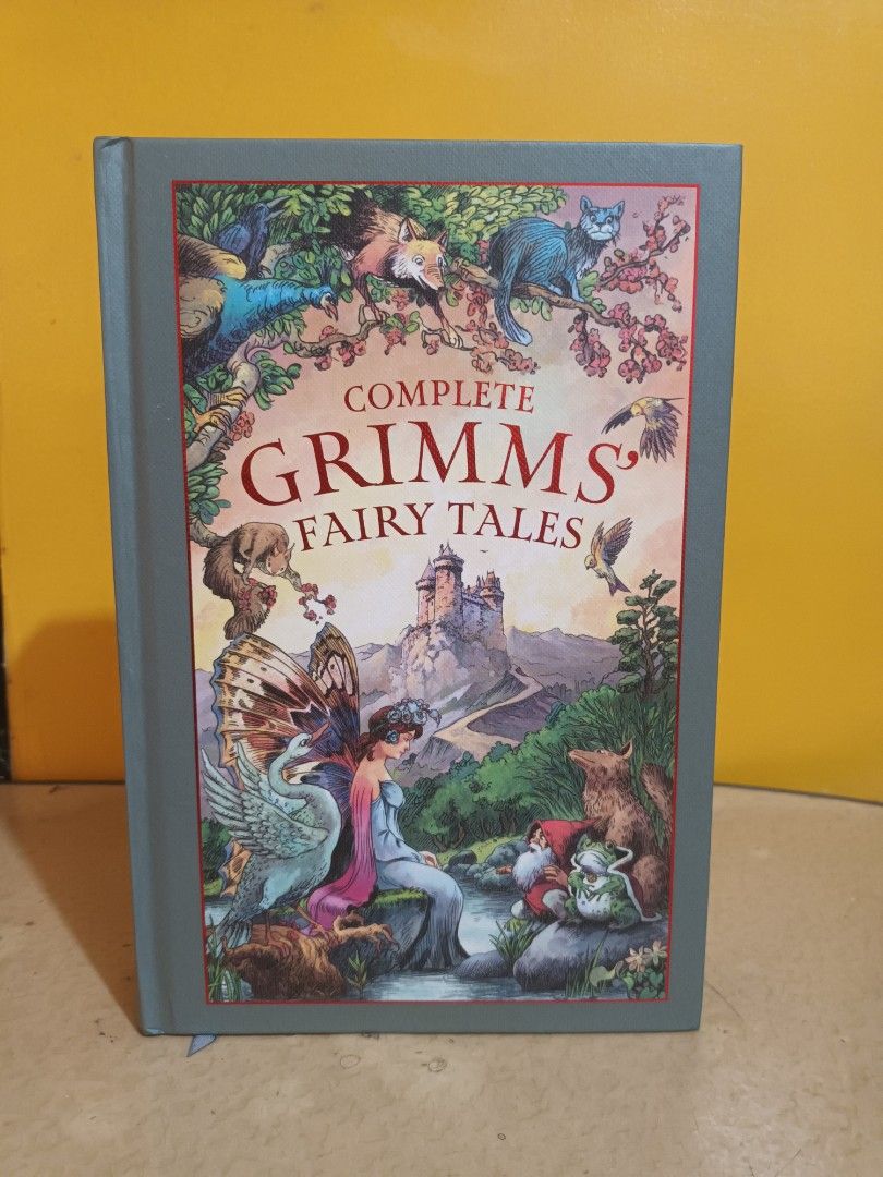 Complete Grimm's Fairy Tales (Category: Storybooks) located in Cebu City. Submitted by strangepet99889 (Listing ID 1439467608, Image 1). Description: Complete Collection of Grimm's Fairy Tales - Features a colorful cover - Gold-colored page edges - Illustrated spine - Authentic - Fresh and New - Feel free to message me for more pictures regarding the conditions of the book. 🚚 Can only do Same-day Shipping 📍 Location: Cebu City.