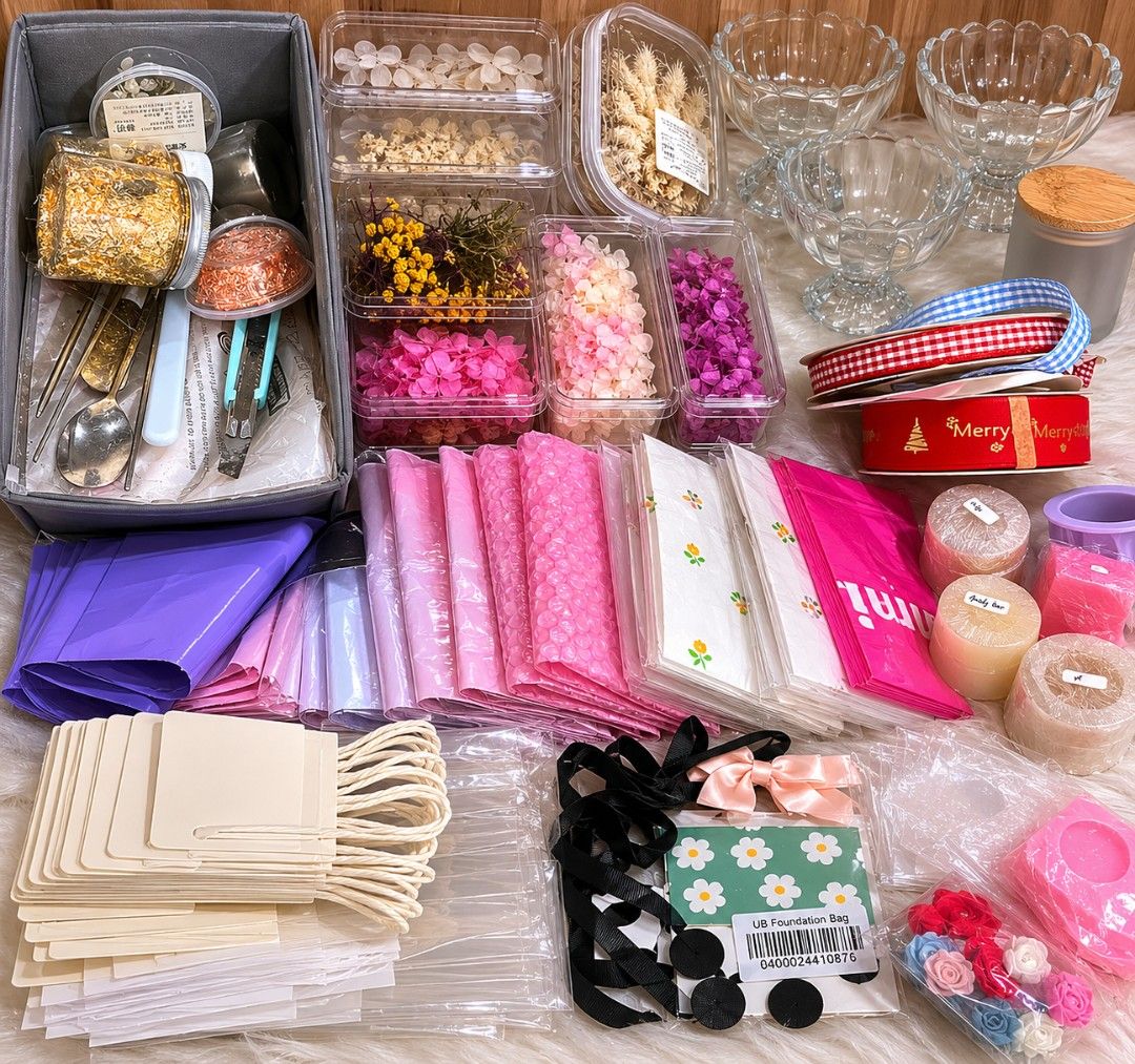 Crafting Supplies - Dried Flowers, Ribbons, Packaging, Hobbies & Toys ...