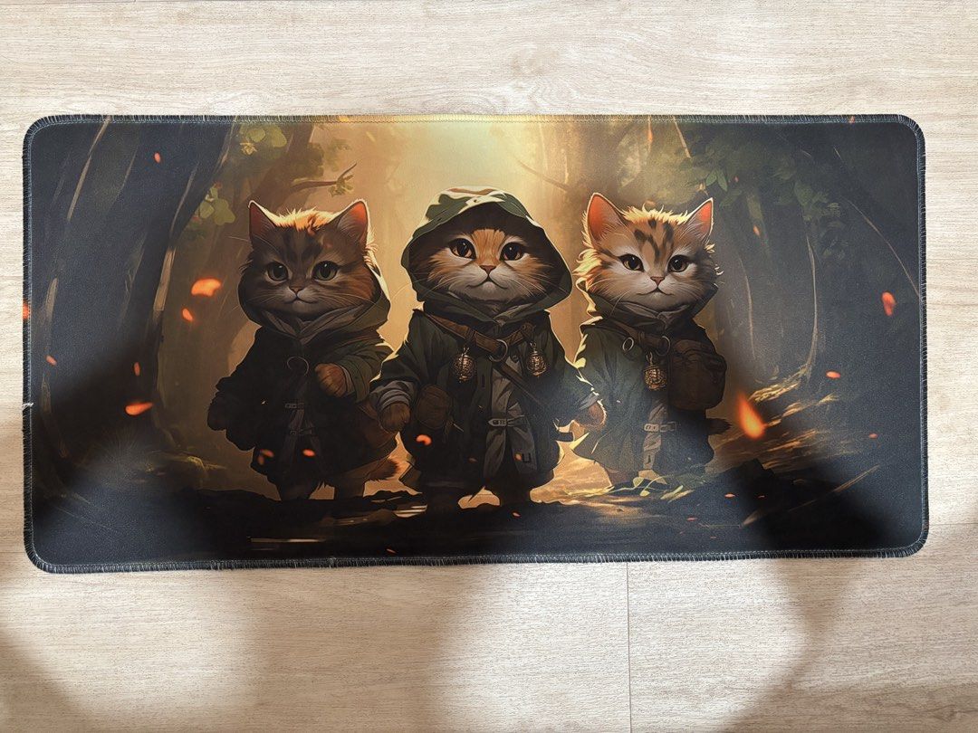 Cute Cat Desk Mat461995460390430720