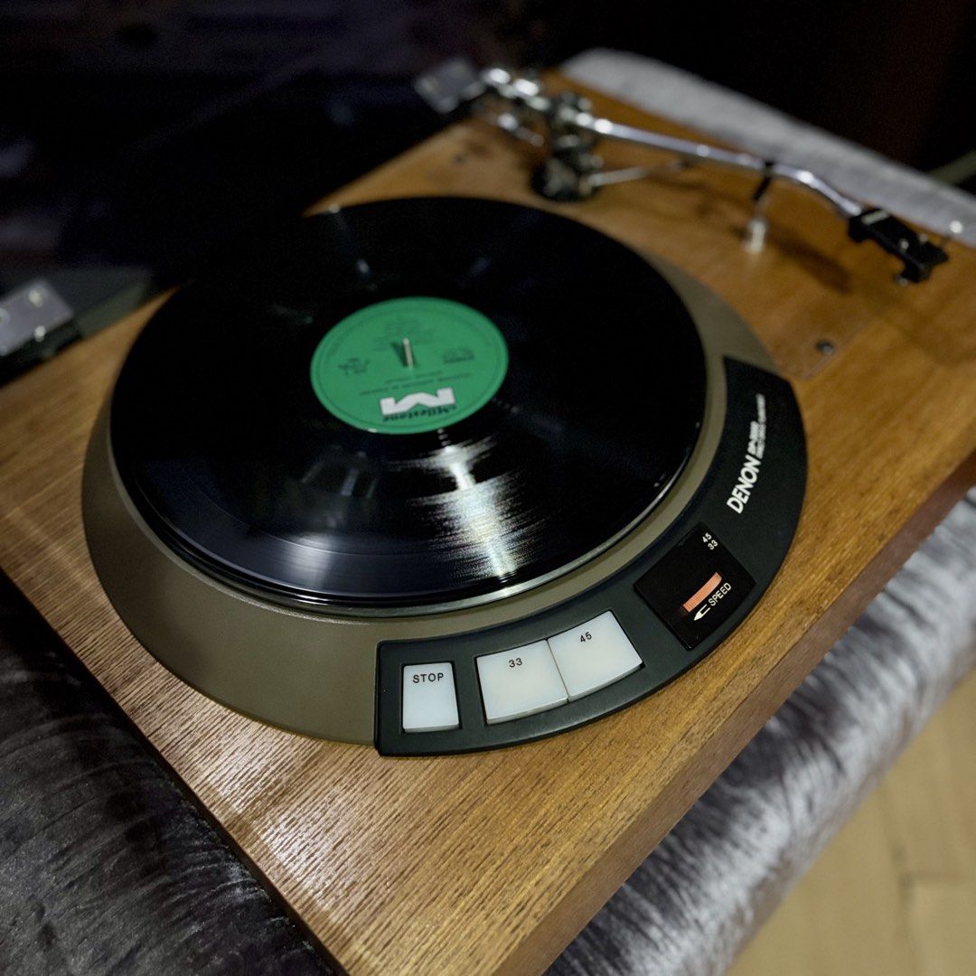 Denon Turntable denon DP-3000 (Category: Other Audio Equipment) located in Marikina City. Submitted by automart (Listing ID 1439464146, Image 2). Description: Denon DP-3000 record player Vintage and collectors model Detachable arm board Grace tonearm Denon headshell Adjustable VTA Grado cartridge Solid wood plinth Heavyduty direct drive turntable .