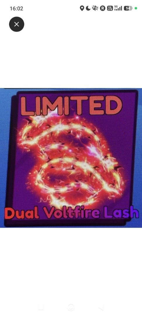Dual Voltfire Lash - Limited Edition blade ball （分類：化妝品）位於 Hong Kong。 由 aarishnoob79722 提交（商品編號 1439500064，圖片 1）。簡介： Limited edition Dual Voltfire Lash. The item features a fiery design. It is a unique and eye-catching item. Perfect for collectors or enthusiasts.。