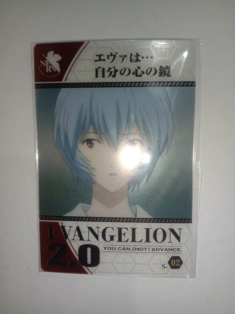 Evangelion 2.0 Trading Card (Category: Toys & Games) located in Marilao. Submitted by gaviecarttph (Listing ID 1439472886, Image 1). Description: 🛒🐈‍⬛[WTS/LFB] PH Evagelion, Rei Ayanami Metal Cards ✨ Onhand & Official ₱ 70 ea. 📜 T&C (Read Before Buying)✅ ✧ Condition: WYSIWYG. Items are from my personal collection; expect minor hairlines/marks. And significant flaws. ✧ Packaging: I use eco-friendly recycled materials. Please do not purchase if 