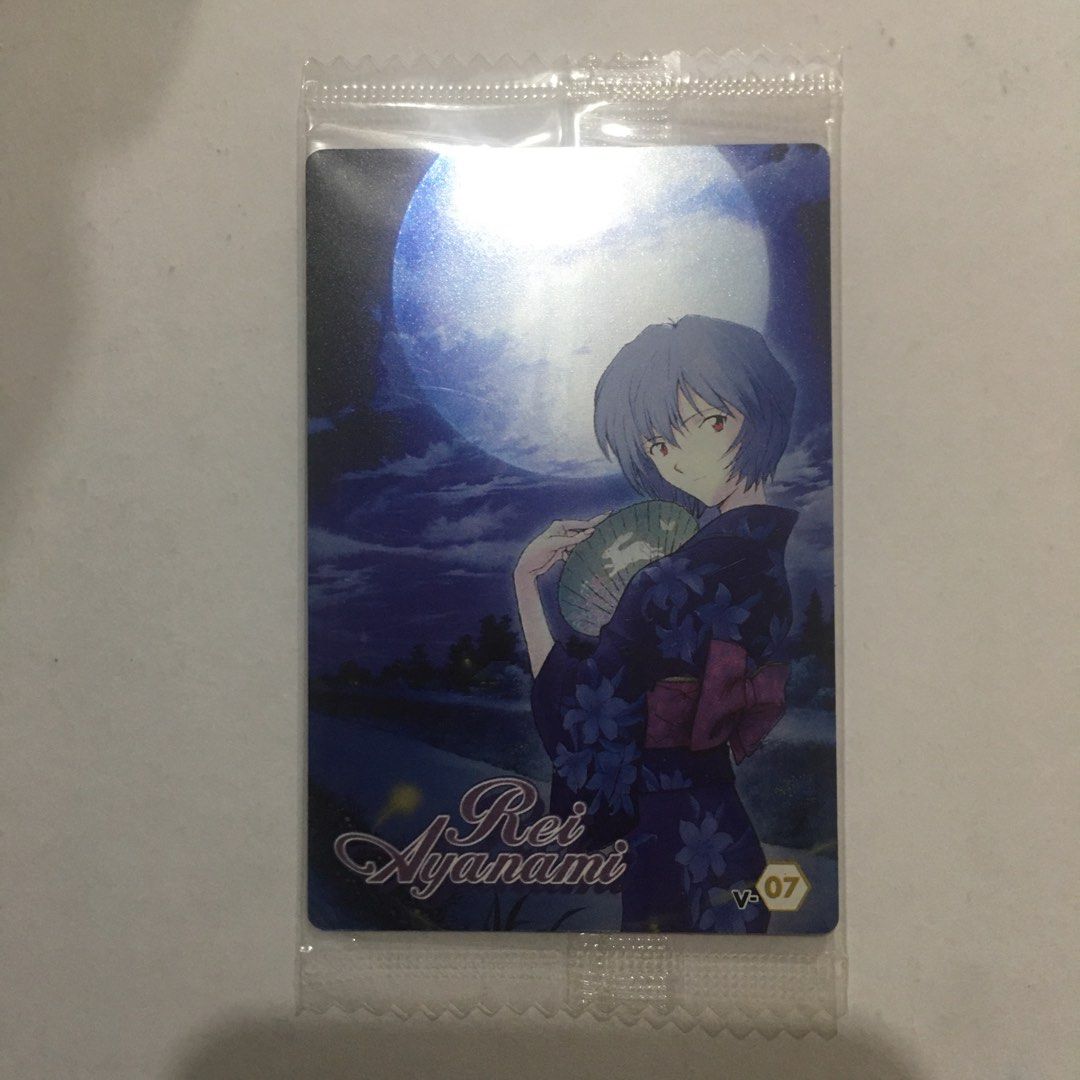Evangelion 2.0 Trading Card (Category: Toys & Games) located in Marilao. Submitted by gaviecarttph (Listing ID 1439472886, Image 3). Description: 🛒🐈‍⬛[WTS/LFB] PH Evagelion, Rei Ayanami Metal Cards ✨ Onhand & Official ₱ 70 ea. 📜 T&C (Read Before Buying)✅ ✧ Condition: WYSIWYG. Items are from my personal collection; expect minor hairlines/marks. And significant flaws. ✧ Packaging: I use eco-friendly recycled materials. Please do not purchase if 