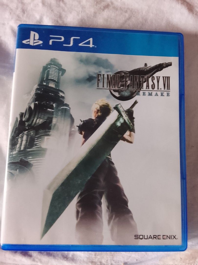 Final Fantasy 7 Remake (Category: PlayStation) located in Manila. Submitted by coinhunter8 (Listing ID 1439426259, Image 1). Description: collection final fantasy 7 remake 2 layer of.disc PSN asia requirement 100gb no scratch.