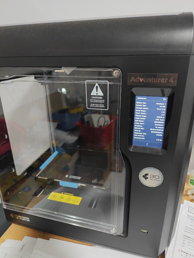 Flashforge Adventurer 4 3D Printer462246083864176641