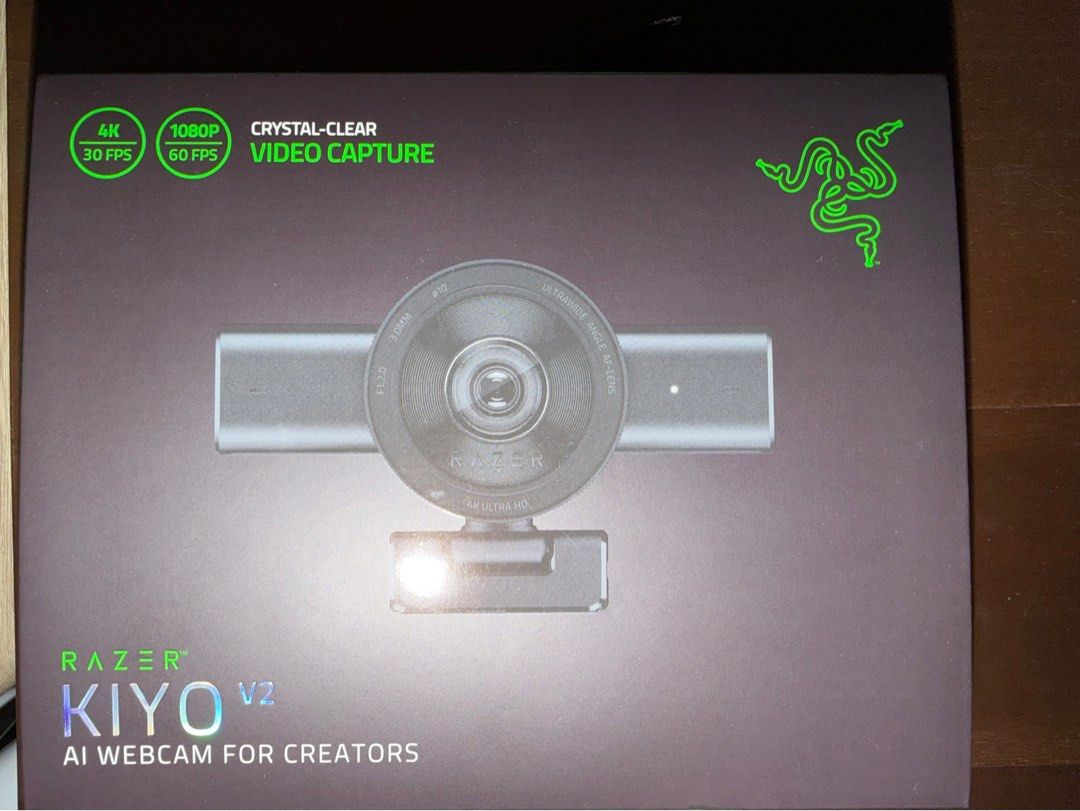 FS: Razer Kiyo V2 Pro Ultra 4k Webcam (Category: Webcams) located in Mandaluyong City. Submitted by evilchapel (Listing ID 1439557720, Image 1). Description: FS: Razer Kiyo V2 Pro 4k Webcam (Complete) Purchased Jan 2026 RFS: Will purchase the Pink Variant Payment Method: BDO, GCash, Cash Meetups: Starmall Shaw, Shangri La Mall .