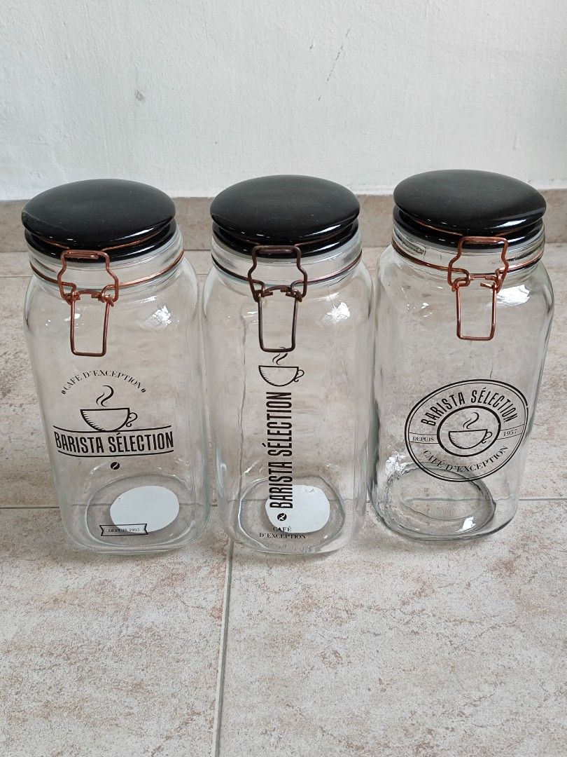 Glass Storage Jars with Lids462318070231869440
