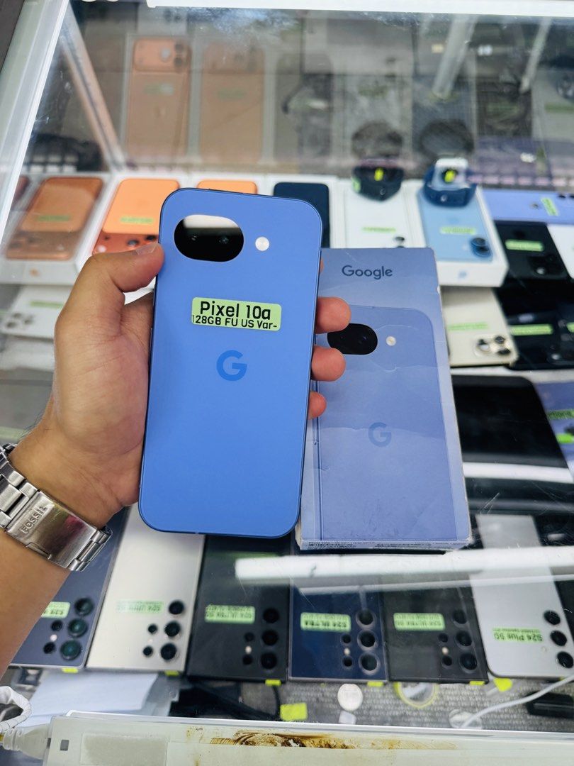 Google Pixel 10a 8/128GB Openline US Variant (Category: Google Pixel) located in San Juan City. Submitted by Khalidmgdla08 (Listing ID 1439483864, Image 2). Description: FOR SALE | TRADE/SWAP Price: 24,999 On hand: Google Pixel 10a✔️ 128GB ✔️ OPENLINE ✔️ US Variant✔️ 100% Original ✔️ 99% Makinis ✔️ 99% Smooth ✔️ NOT REFURB ✔️ NO HIDDEN ISSUES ✔️ NEVER BEEN REPAIRED ✔️ TEST TO SAWA✔️ FREE 3-UTOOLS ✔️ ANY MODEL OF IPHONE AND SAMSUNG ARE AVAILABLE! 