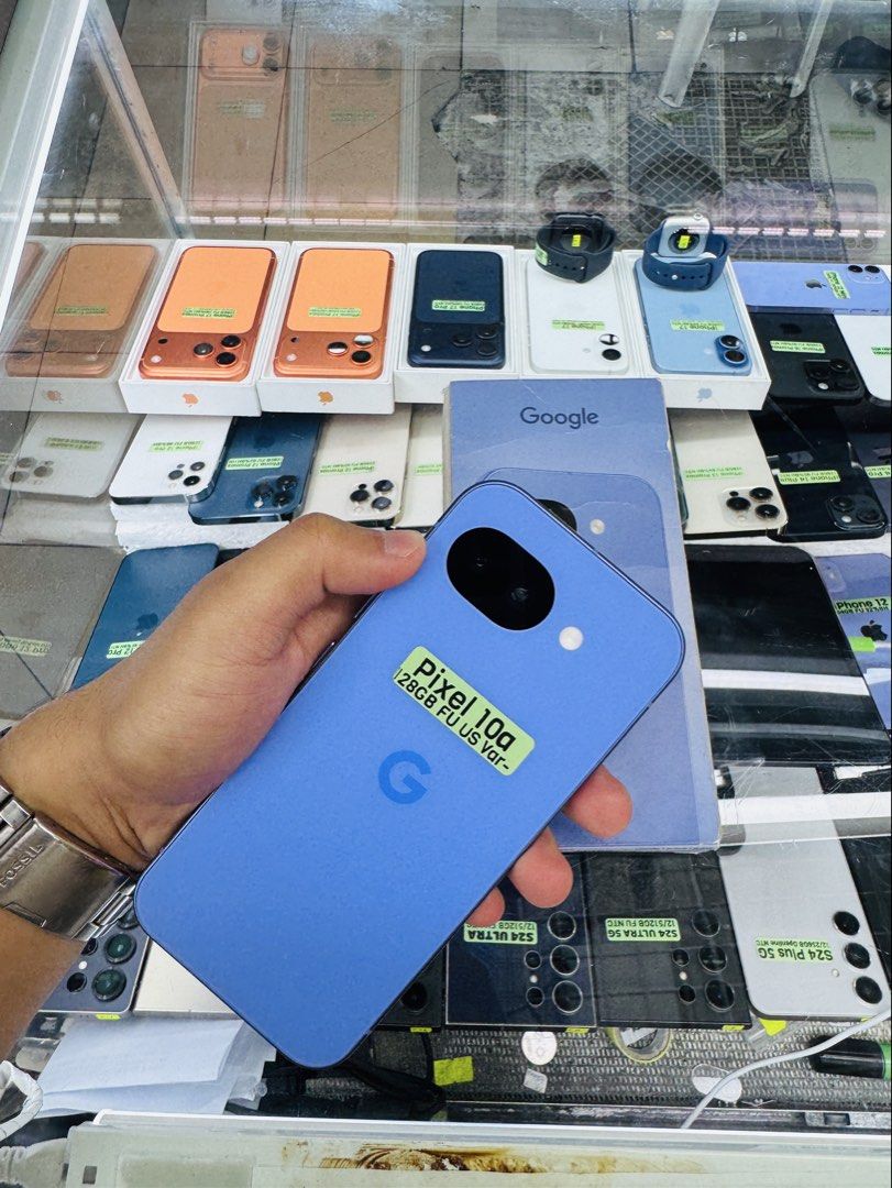 Google Pixel 10a 8/128GB Openline US Variant (Category: Google Pixel) located in San Juan City. Submitted by Khalidmgdla08 (Listing ID 1439483864, Image 3). Description: FOR SALE | TRADE/SWAP Price: 24,999 On hand: Google Pixel 10a✔️ 128GB ✔️ OPENLINE ✔️ US Variant✔️ 100% Original ✔️ 99% Makinis ✔️ 99% Smooth ✔️ NOT REFURB ✔️ NO HIDDEN ISSUES ✔️ NEVER BEEN REPAIRED ✔️ TEST TO SAWA✔️ FREE 3-UTOOLS ✔️ ANY MODEL OF IPHONE AND SAMSUNG ARE AVAILABLE! 