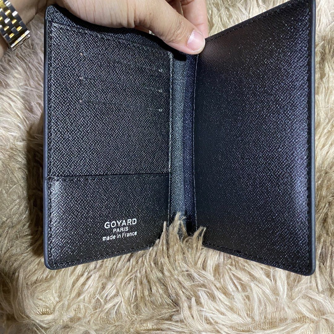 GOYARD PASSPORT HOLDER (black) (Category: Wallets & Card holders) located in San Juan City. Submitted by pattycollection113 (Listing ID 1439577281, Image 2). Description: HELLO WELCOME TO OUR SHOP our product is high quality and onhand. PRODUCT INCLUDES: BOX and DUST BAG..