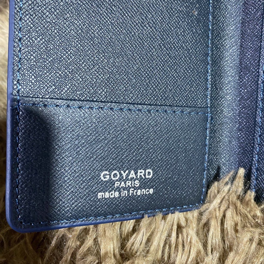 GOYARD PASSPORT HOLDER (navyblue) (Category: Wallets & Card holders) located in San Juan City. Submitted by pattycollection113 (Listing ID 1439579675, Image 3). Description: HELLO WELCOME TO OUR SHOP our product is high quality and onhand. PRODUCT INCLUDES: BOX and DUST BAG..