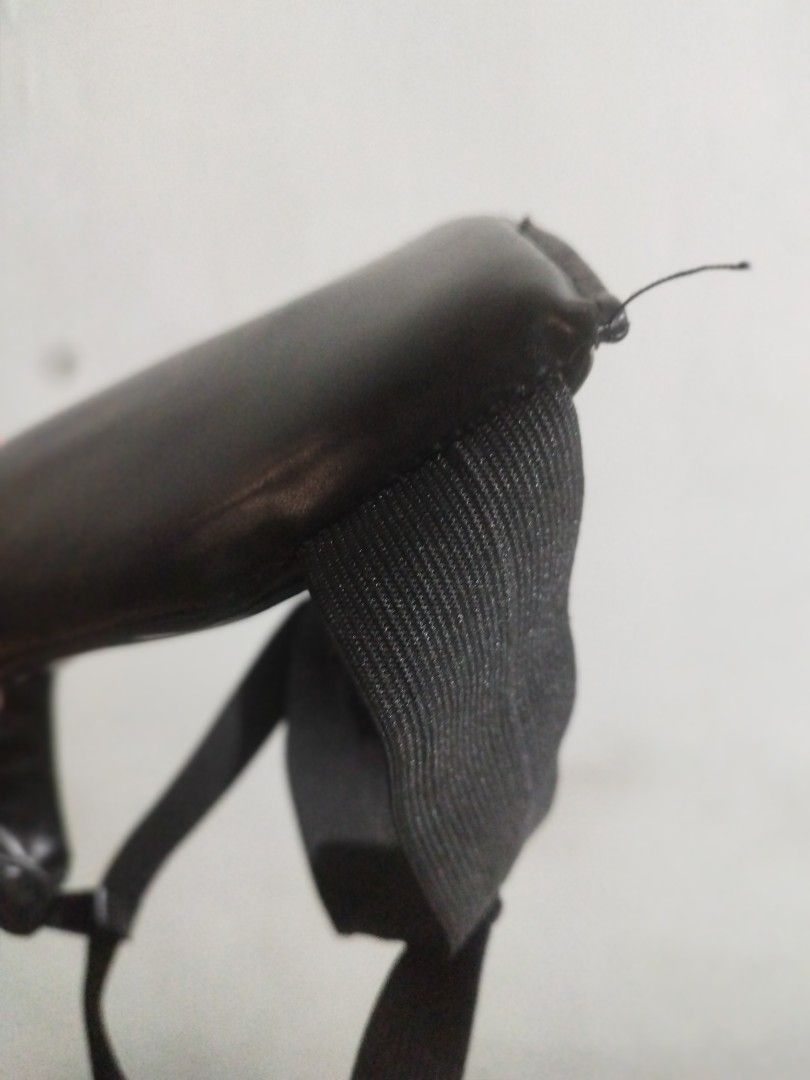 Groin guard (Category: Other Sports Equipment and Supplies) located in Manila. Submitted by art.toki (Listing ID 1439467480, Image 3). Description: Used once and natambak nalang sa bodega. may light fading lang ng leather sa bottom strap but stil good to use.