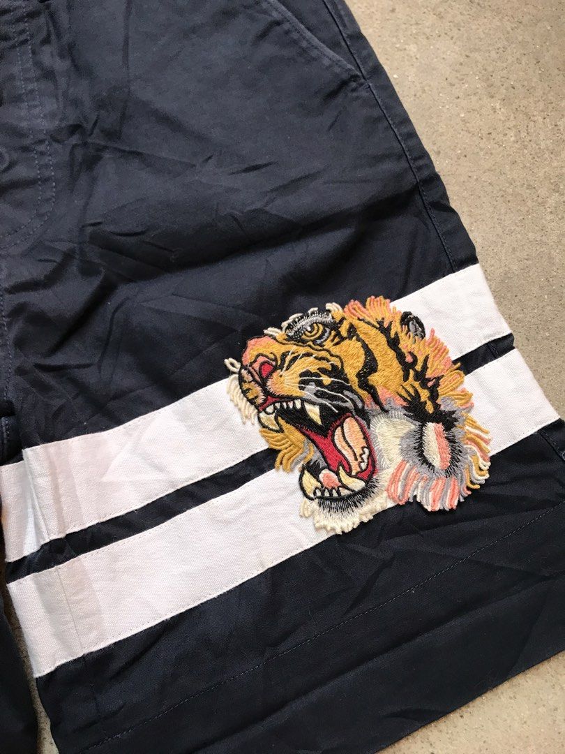 Gucci Chino Tiger Short Embroidered (Category: Shorts) located in Bulacan. Submitted by rage_against_stitches.ph (Listing ID 1439457878, Image 3). Description: Waist 32 Excellent Condition .