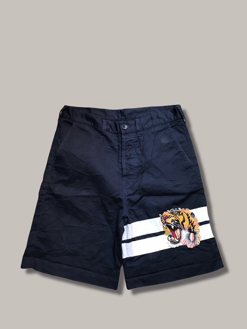 Gucci Chino Tiger Short Embroidered (Category: Shorts) located in Bulacan. Submitted by rage_against_stitches.ph (Listing ID 1439457878, Image 1). Description: Waist 32 Excellent Condition .