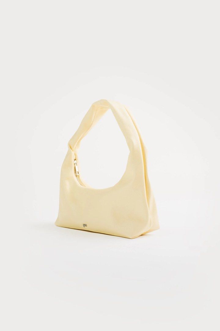 GVN Hobo Bag (Butter) (Category: Shoulder Bags) located in Manila. Submitted by kookievernon_ (Listing ID 1439526337, Image 1). Description: - Good condition - color: Butter - spacious.
