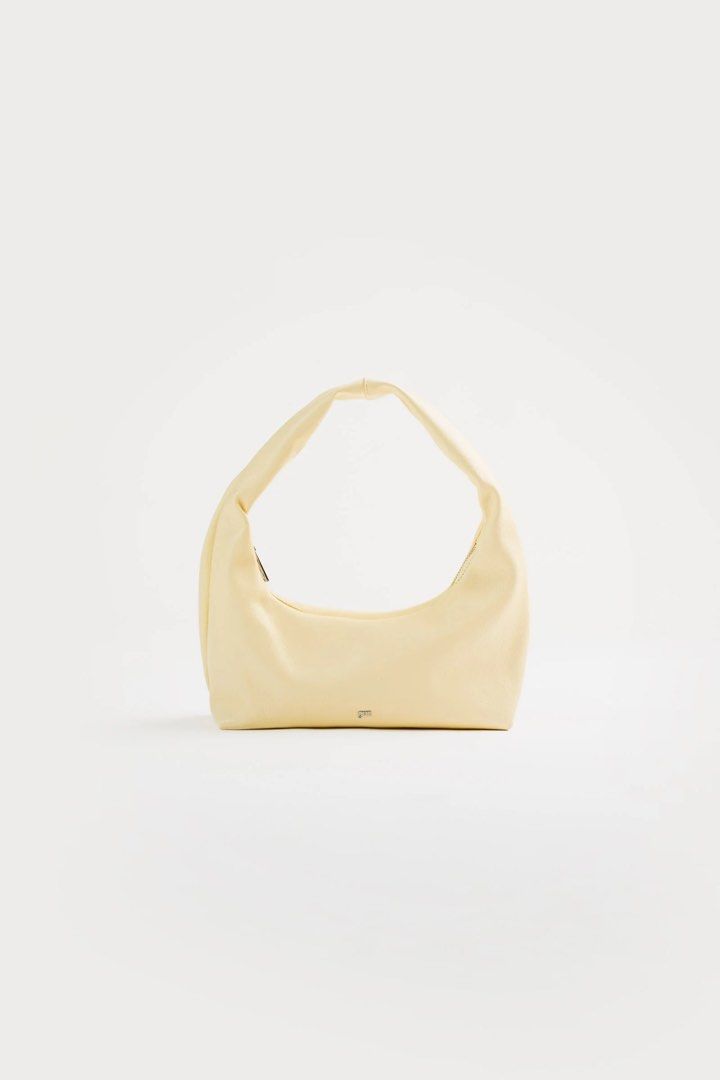 GVN Hobo Bag (Butter) (Category: Shoulder Bags) located in Manila. Submitted by kookievernon_ (Listing ID 1439526337, Image 3). Description: - Good condition - color: Butter - spacious.
