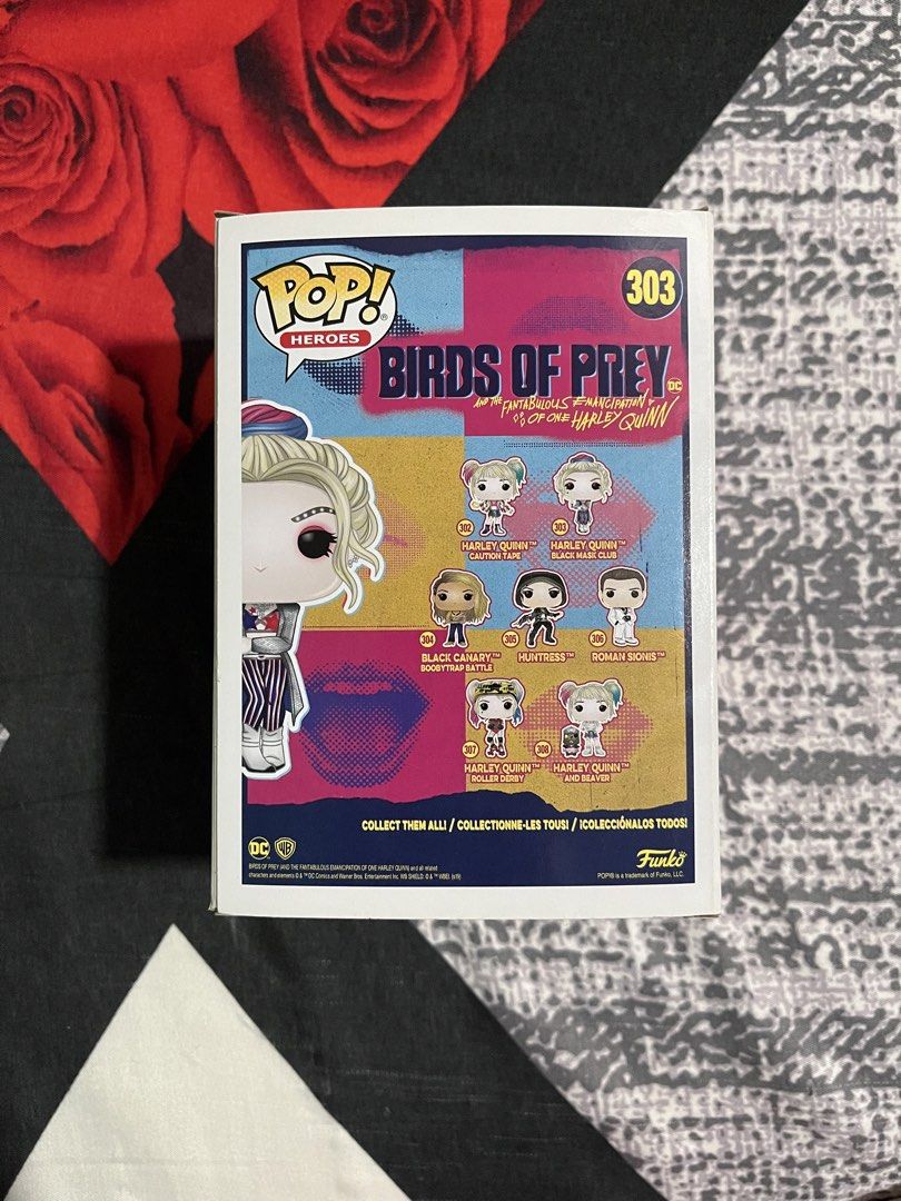 Harley Quinn Funko Pop (Birds of Prey Black Mask Club #303) (Category: Toys & Games) located in Santa Rosa. Submitted by yumictzen (Listing ID 1439465130, Image 3). Description: Harley Quinn Funko Pop (Birds of Prey Black Mask Club #303) Like new! Only used it for display. Mode of payment: GCash or BDO Mode of delivery: J&T or Lalamove 📍LOC: Sta. Rosa, Laguna.
