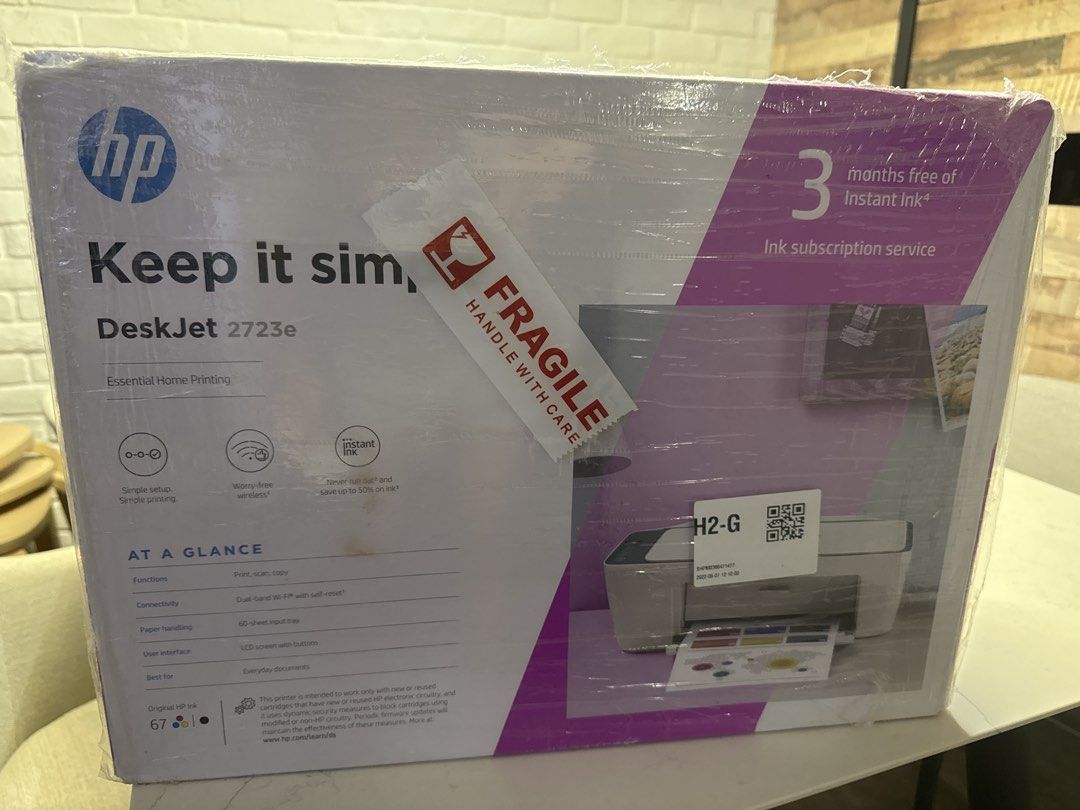 HP DeskJet 2723e Printer - Brand New462246082984038400