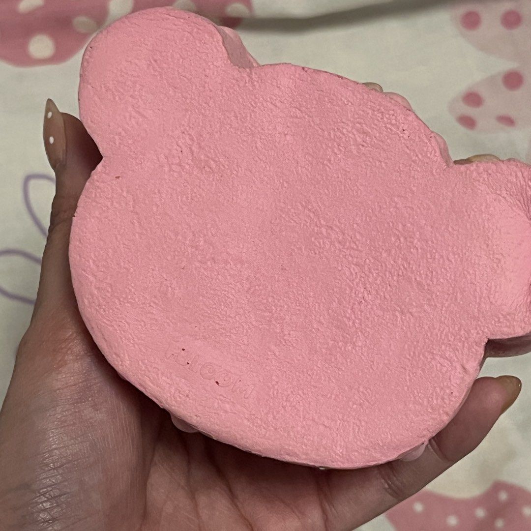 iBloom Tea Bear Squishy - Strawberry (Category: Designer & Blind Box Toys) located in Las Pinas. Submitted by thevallerys (Listing ID 1439502260, Image 3). Description: - has cracks - no OP.