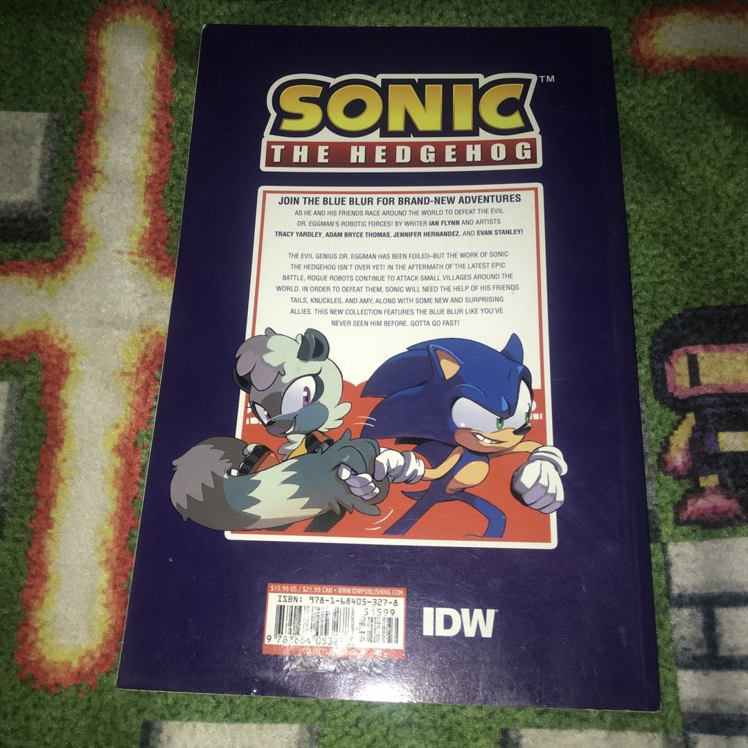 IDW Sonic The Hedgehog Volume 1 : Fallout (Category: Comics & Manga) located in Rizal. Submitted by makoroku89 (Listing ID 1439518402, Image 2). Description: - Sonic the Hedgehog comic book - Published by IDW -Contains from issue 1 to 4 Note: Please message me first before decide to purchase..
