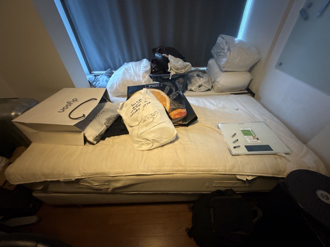 IKEA bed and mattress - single, Furniture &amp; Home Living, Furniture, Bed ...