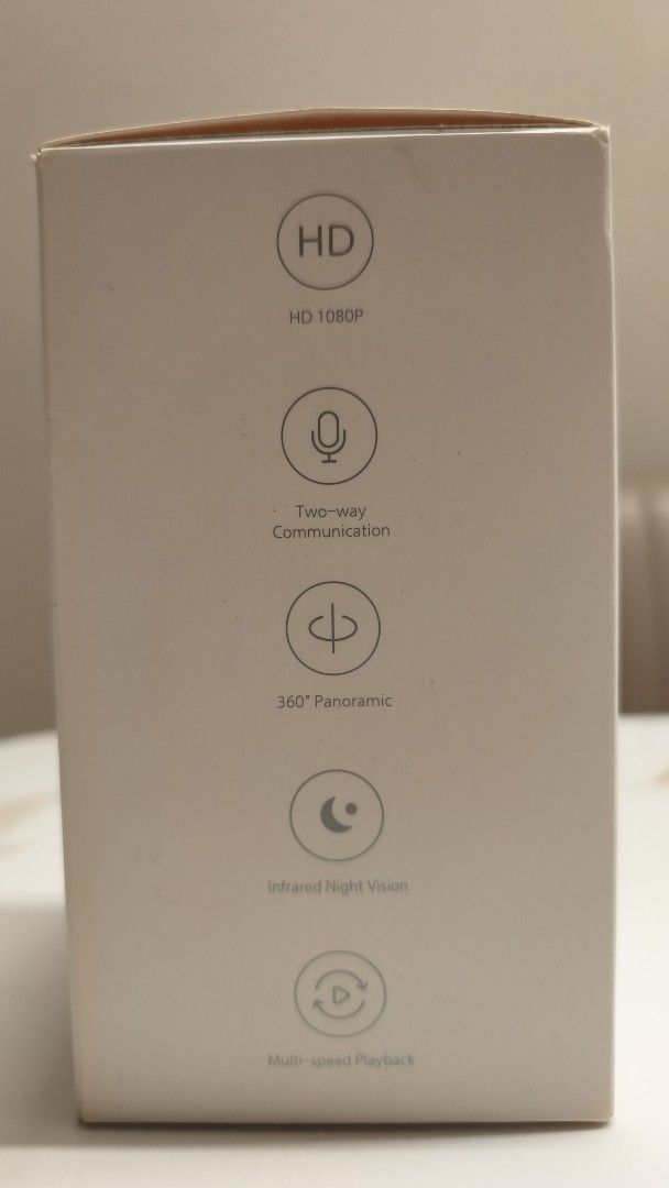 IMILAB Home Security Camera Basic (Category: Security Systems & CCTV Cameras) located in Singapore. Submitted by ngws33 (Listing ID 1439567921, Image 2). Description: - Like new IMILAB Home Security Camera Basic - Use with Xiaomi Home app - 1080P HD Resolution - 360° Panoramic View - Infrared Night Vision - Two-Way Communication - Multi-Speed Playback - Comes in Original Packaging - Ideal for Home Security.